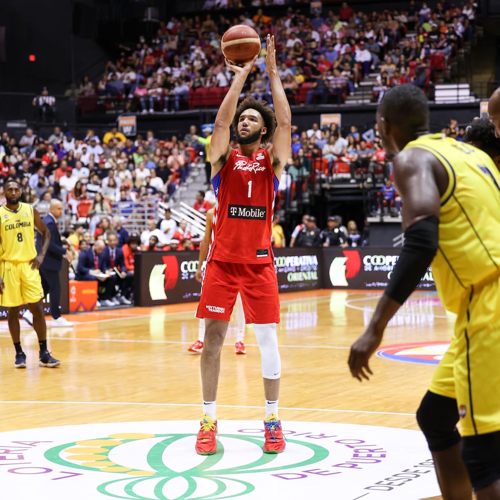 George Conditt IV viajó desde Grecia a la isla para participar en los dos compromisos de Puerto Rico en la quinta ventana de FIBA.