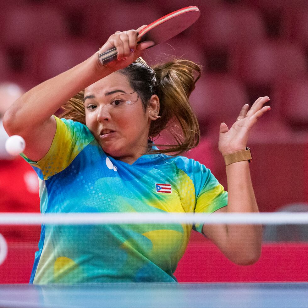 Adriana Díaz está clasificada número 16 en la ITTF.