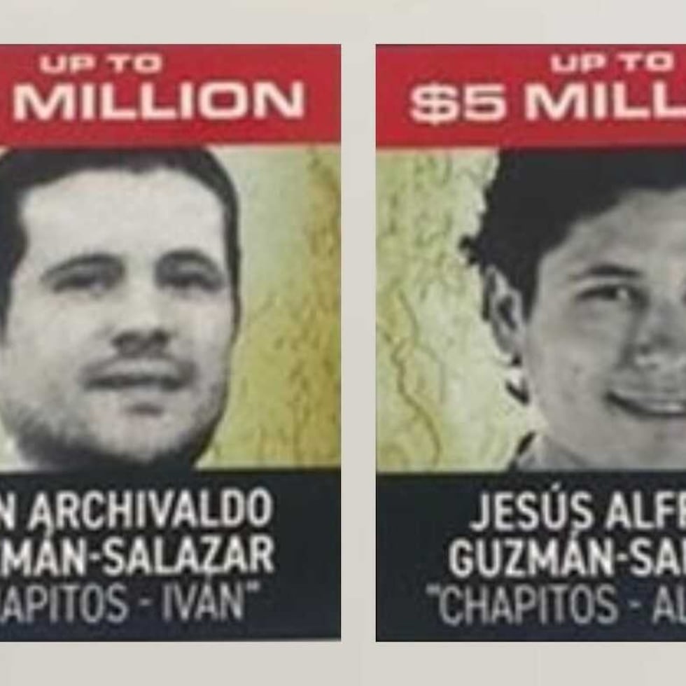 Imagen de archivo de Iván y Jesús Guzmán Salazar, hijos de "El Chapo" Guzmán.