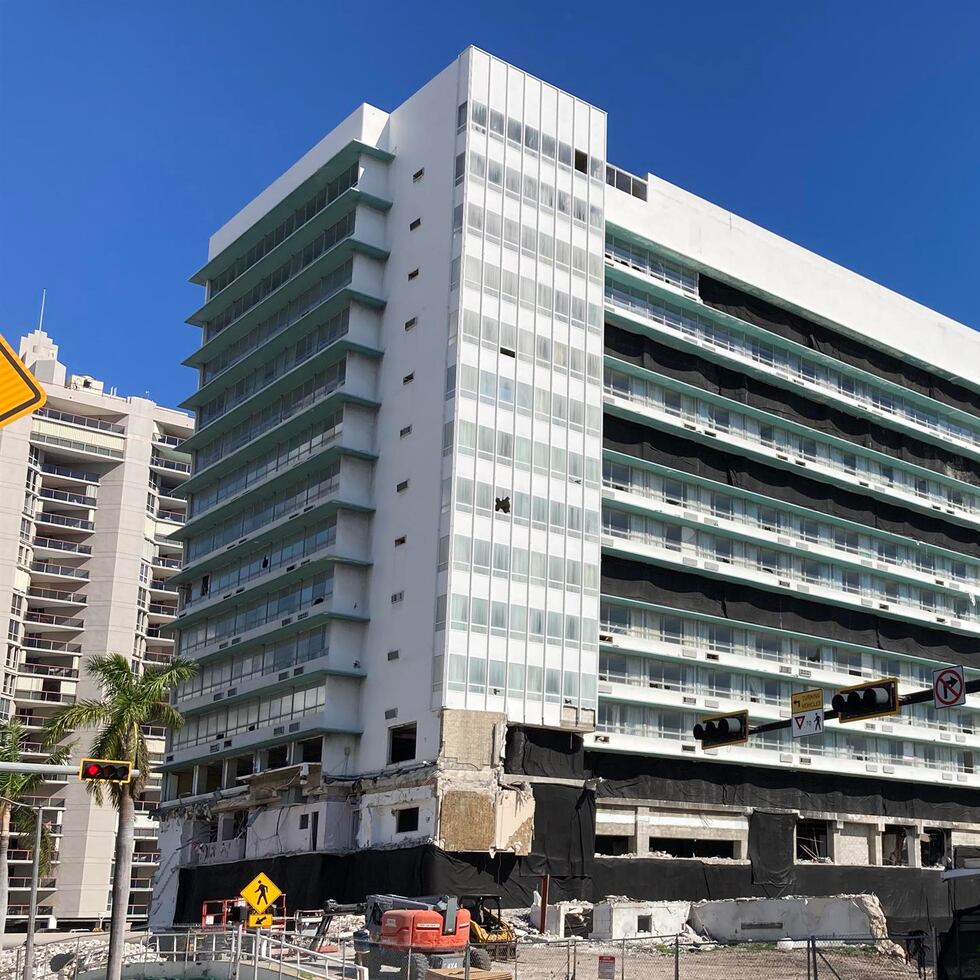 Hotel Deauville, en Miami Beach.