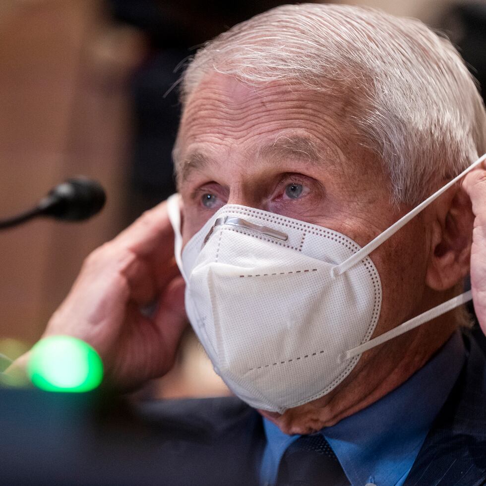 El doctor Anthony Fauci durante una audiencia en el Capitolio, en Washington, el 17 de mayo de 2022.