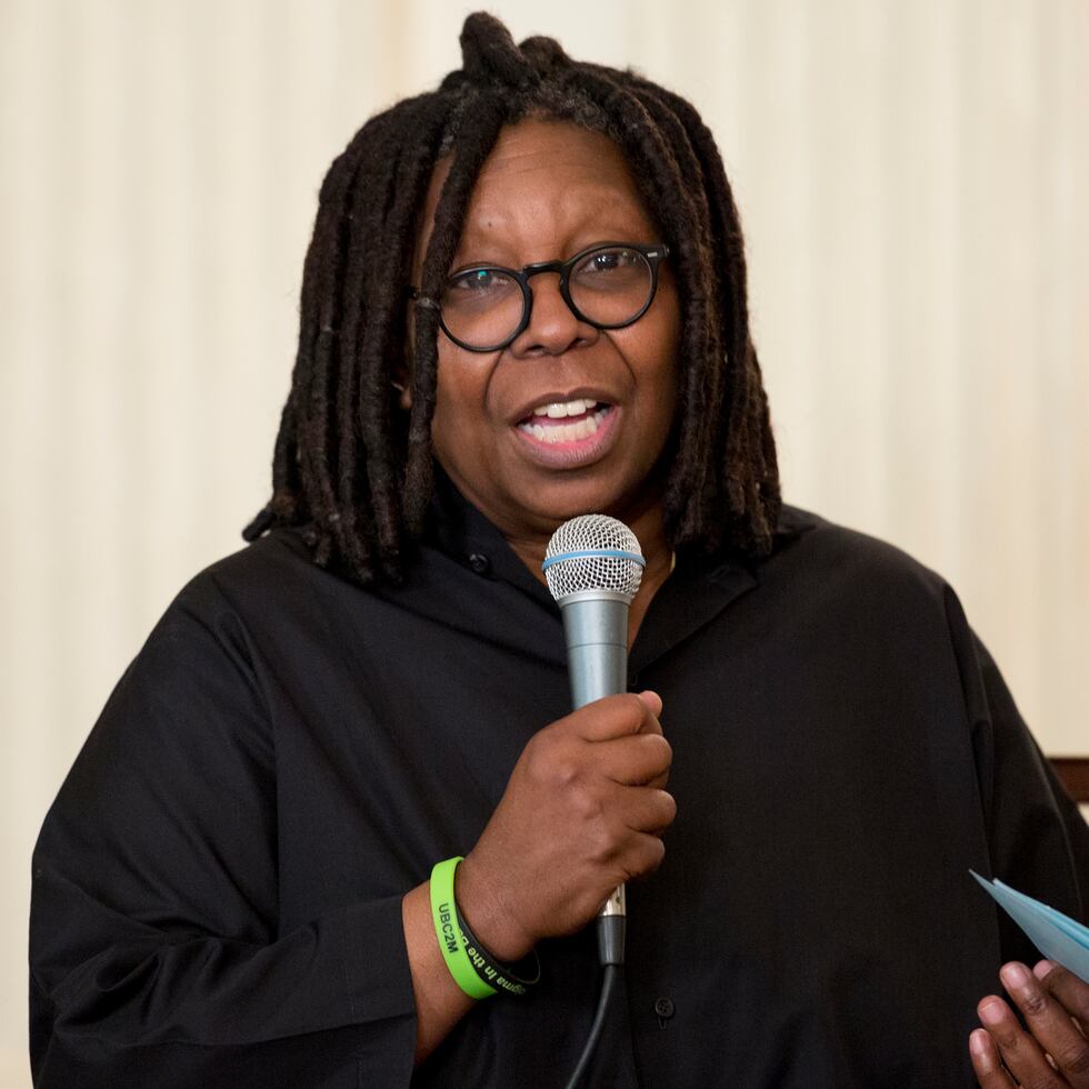 La actriz Whoopi Goldberg.