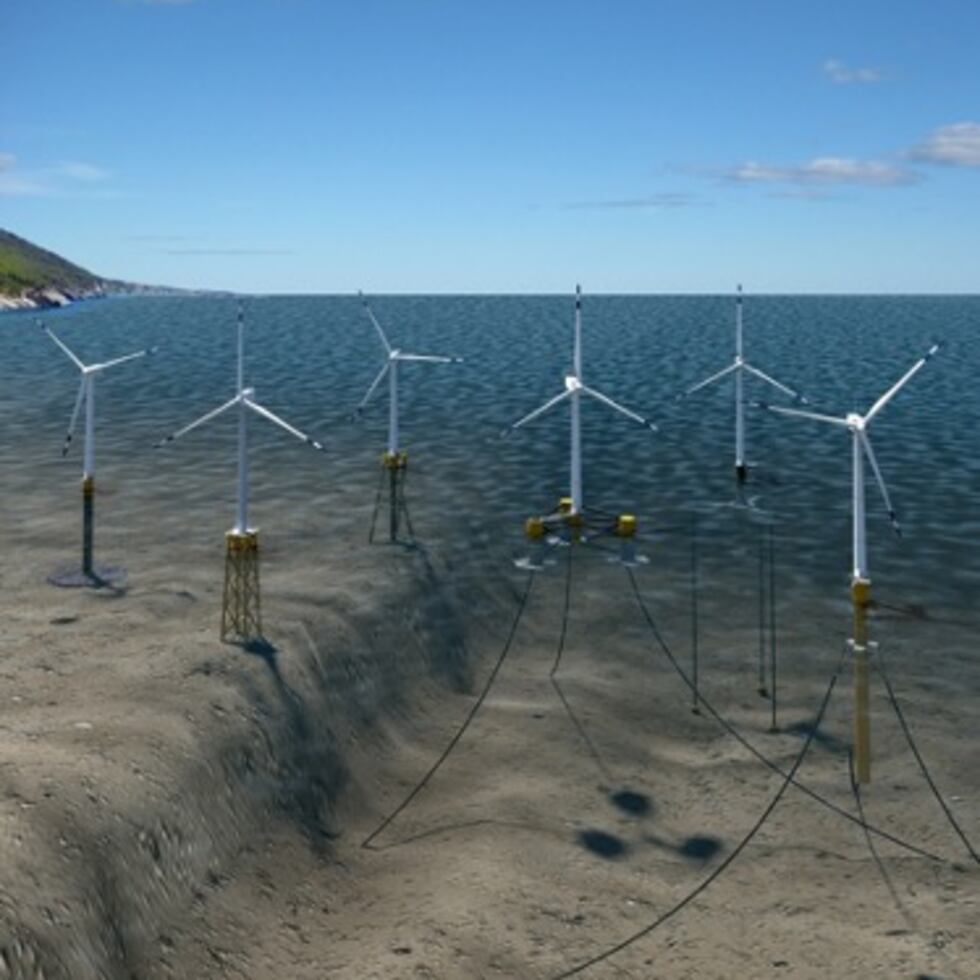 Ejemplos de turbinas marinas, del Laboratorio Nacional de Energías Renovables (NREL) de Estados Unidos.