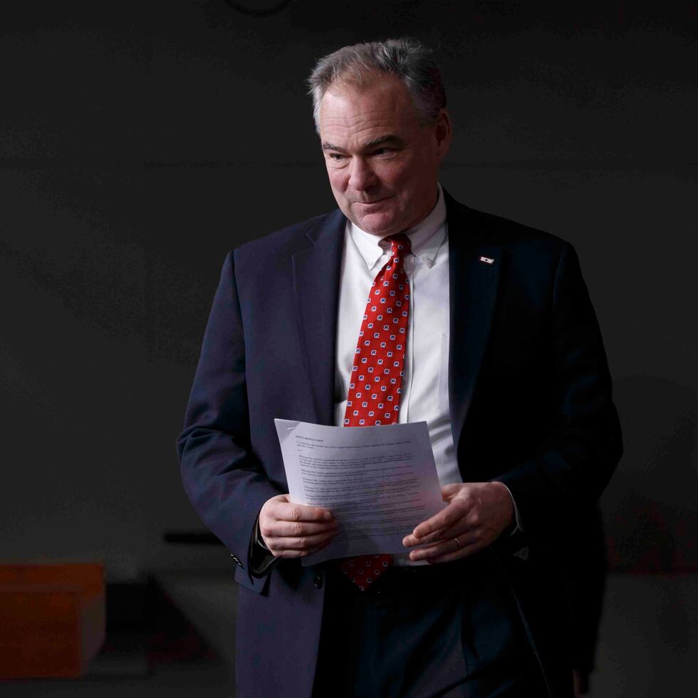 Tim Kaine, senador demócrata y presidente del subcomité sobre el Hemisferio Occidental.