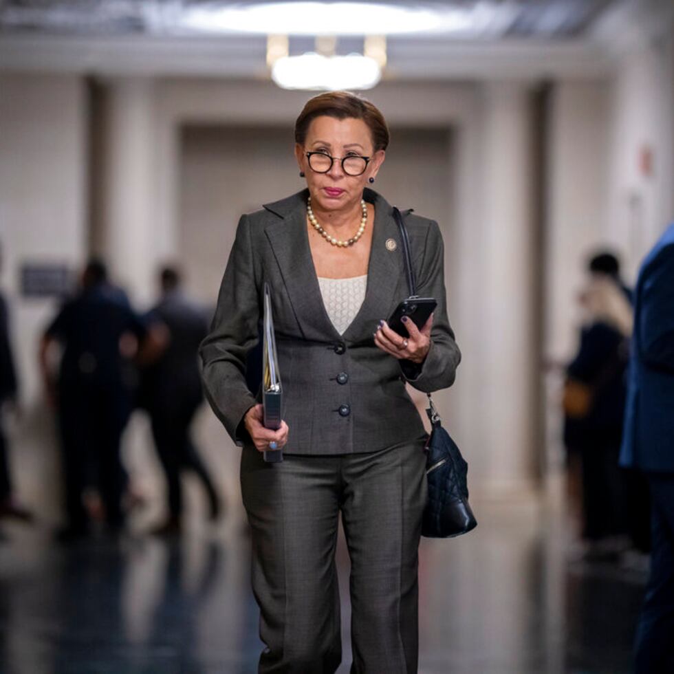 Nydia Velázquez, congresista demócrata puertorriqueña.