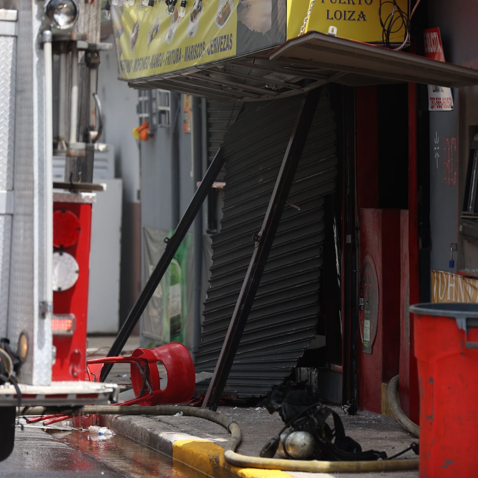 Comerciante muere en incendio originado en un negocio en Santurce