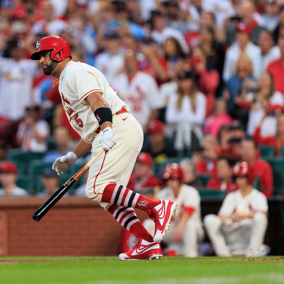 Albert Pujols consiguió su jonrón 703.