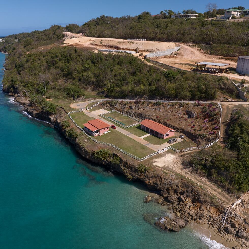 Vista aérea del proyecto en Aguadilla.