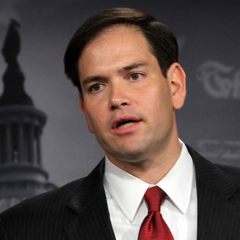 El senador republicano Marco Rubio.