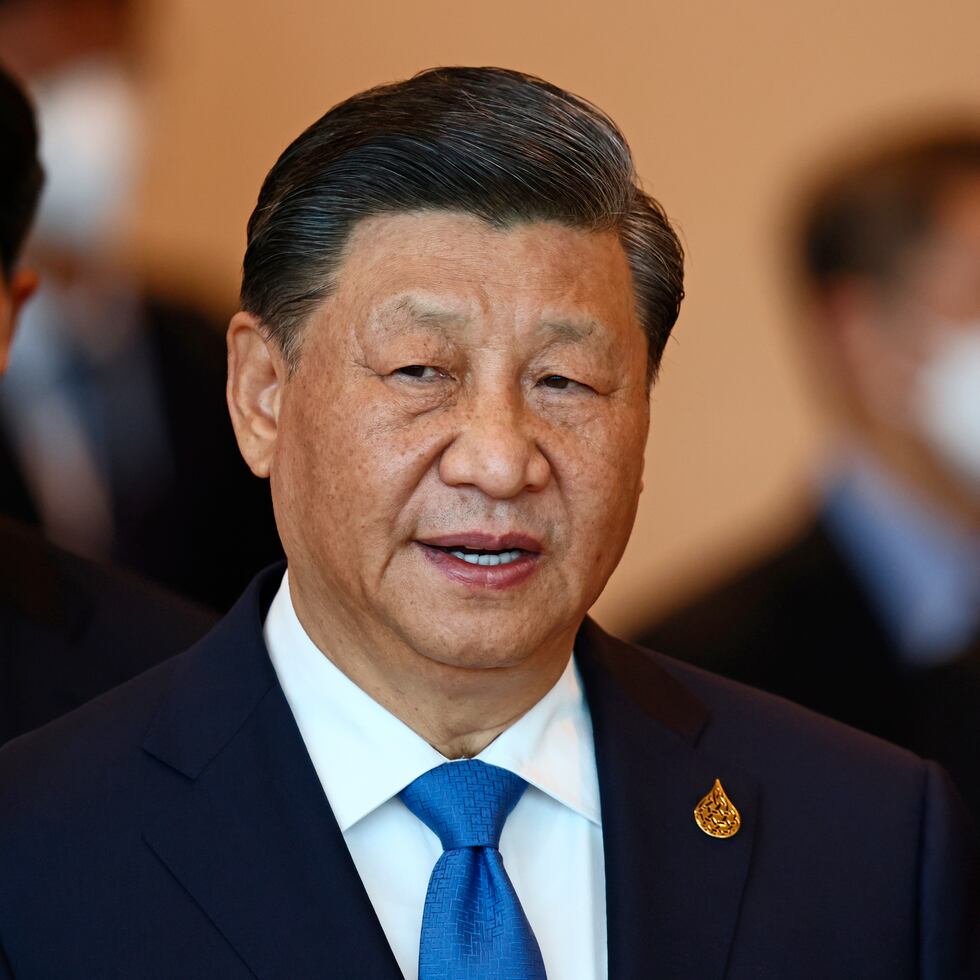 El presidente de China, Xi Jinping, llega a la cumbre del Foro de Cooperación Económica Asia Pacífico (APEC).