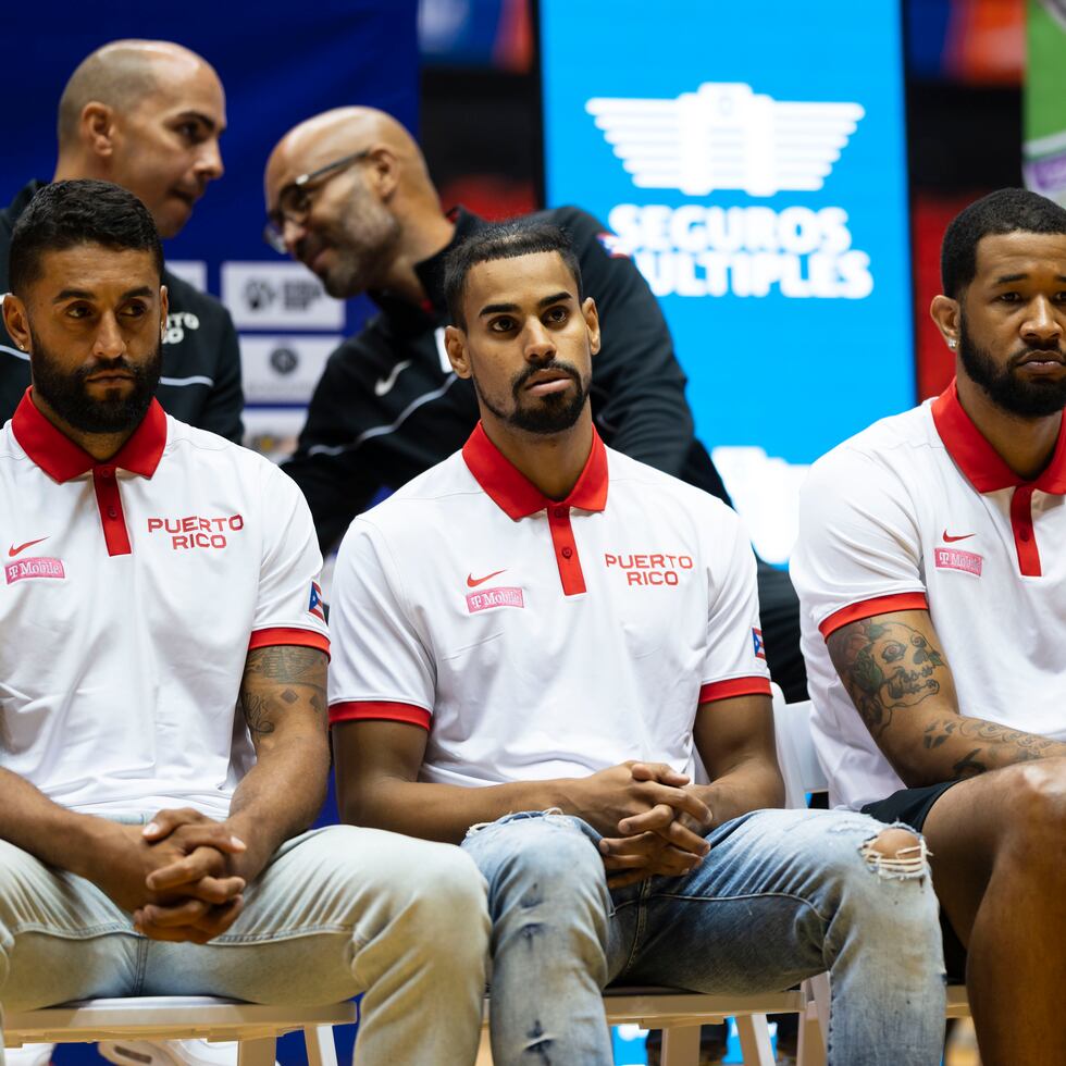 De izquierda a derecha, Javier Mojica, Gian Clavell, Chris Ortiz y Jordan Murphy. Foto-Carlos Giusti.