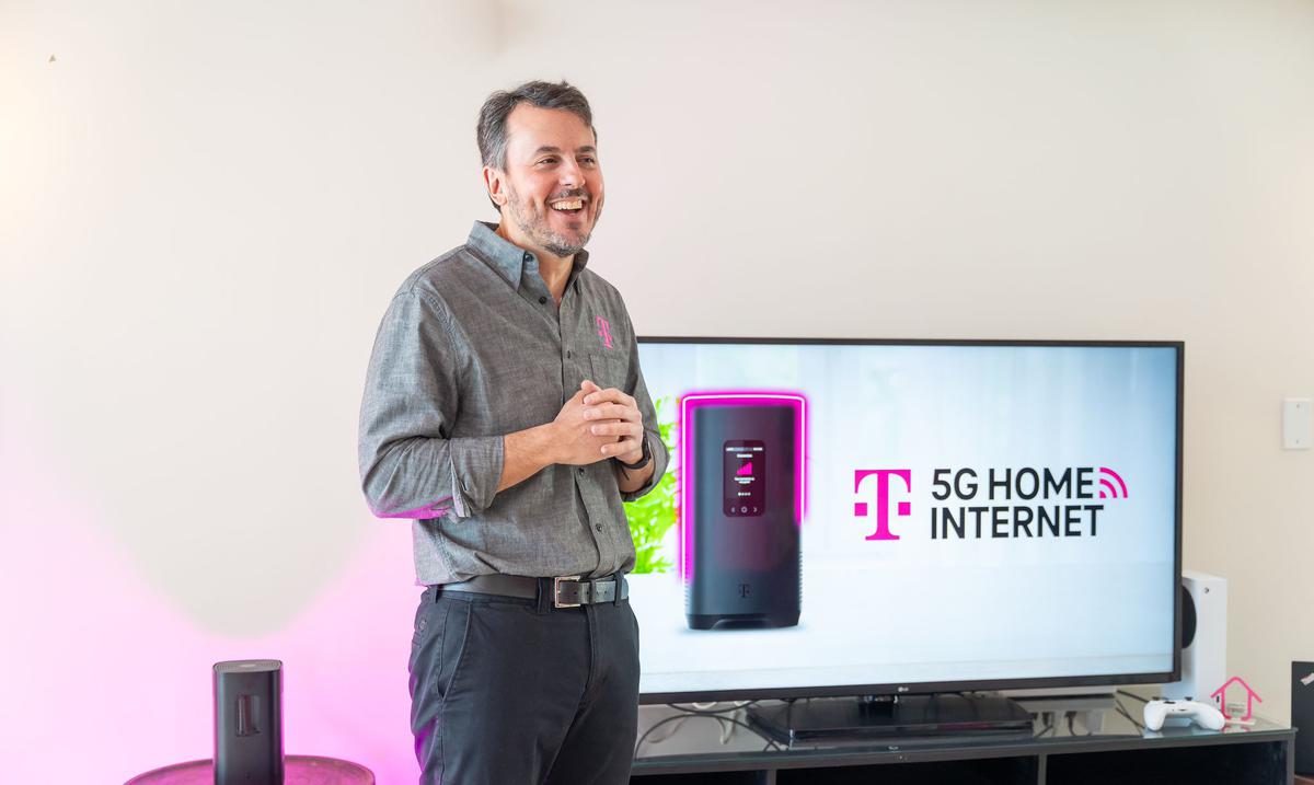 T-Mobile enters the home broadband service market