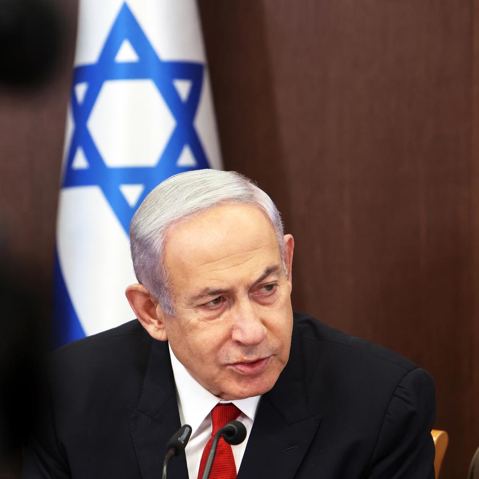 El primer ministro de Israel, Benjamín Netanyahu, en una fotografía de archivo.