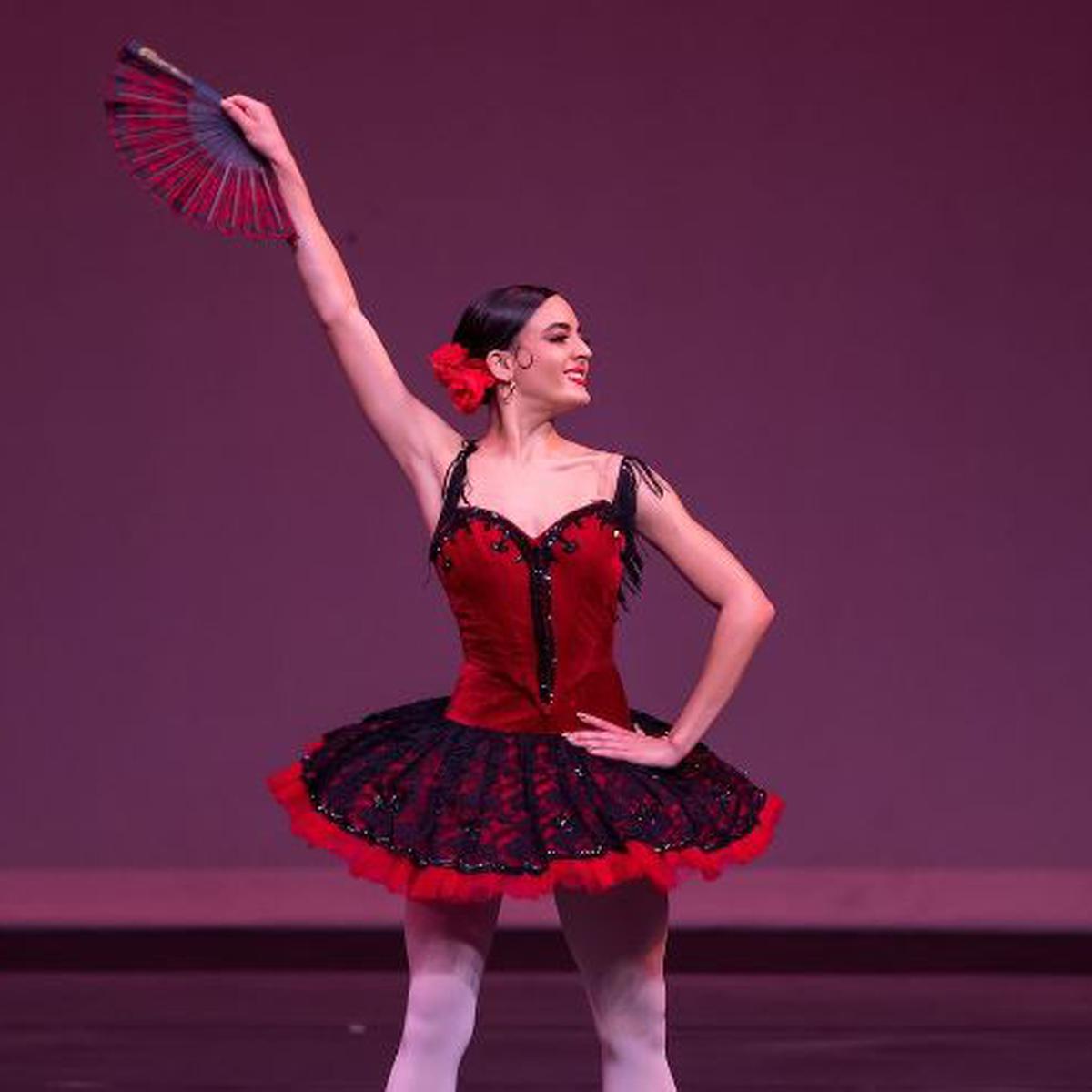 Falda tutu danza ballet en rojo, Mode de Mujer