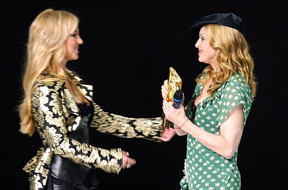 Su relación y admiración por Madonna siempre fue evidente. En enero de 2004, le entregó un reconocimiento en Cannes. Ese mismo año, se casó con un amigo en Las Vegas, pero pidió la anulación del matrimonio porque lo hizo bajo los efectos del alcohol.