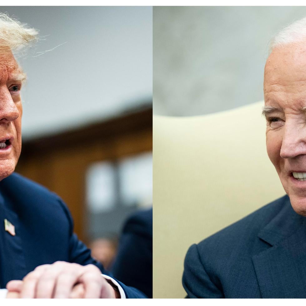 Donald Trump y Joe Biden son candidatos a la presidencia por segunda elección consecutiva.