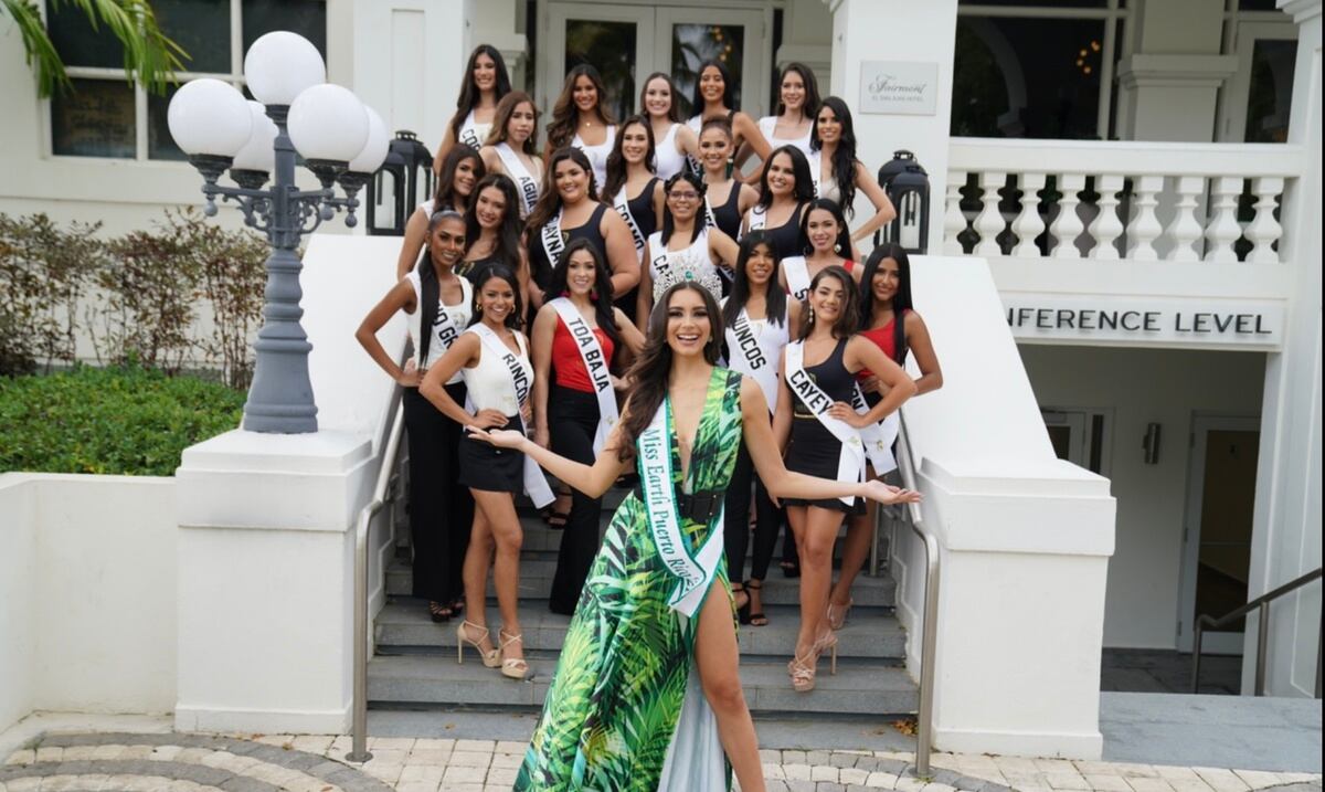 Presentan las nuevas candidatas a Miss Earth Puerto Rico 2022 - El