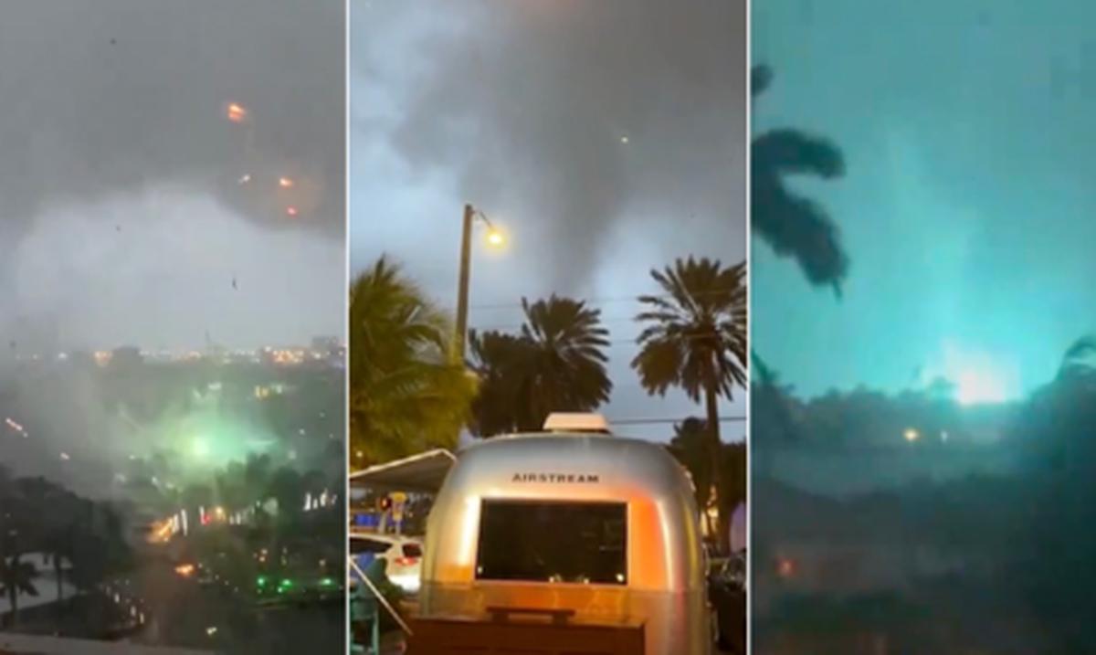 Florida Tornado in Fort Lauderdale causes power outages and damage to