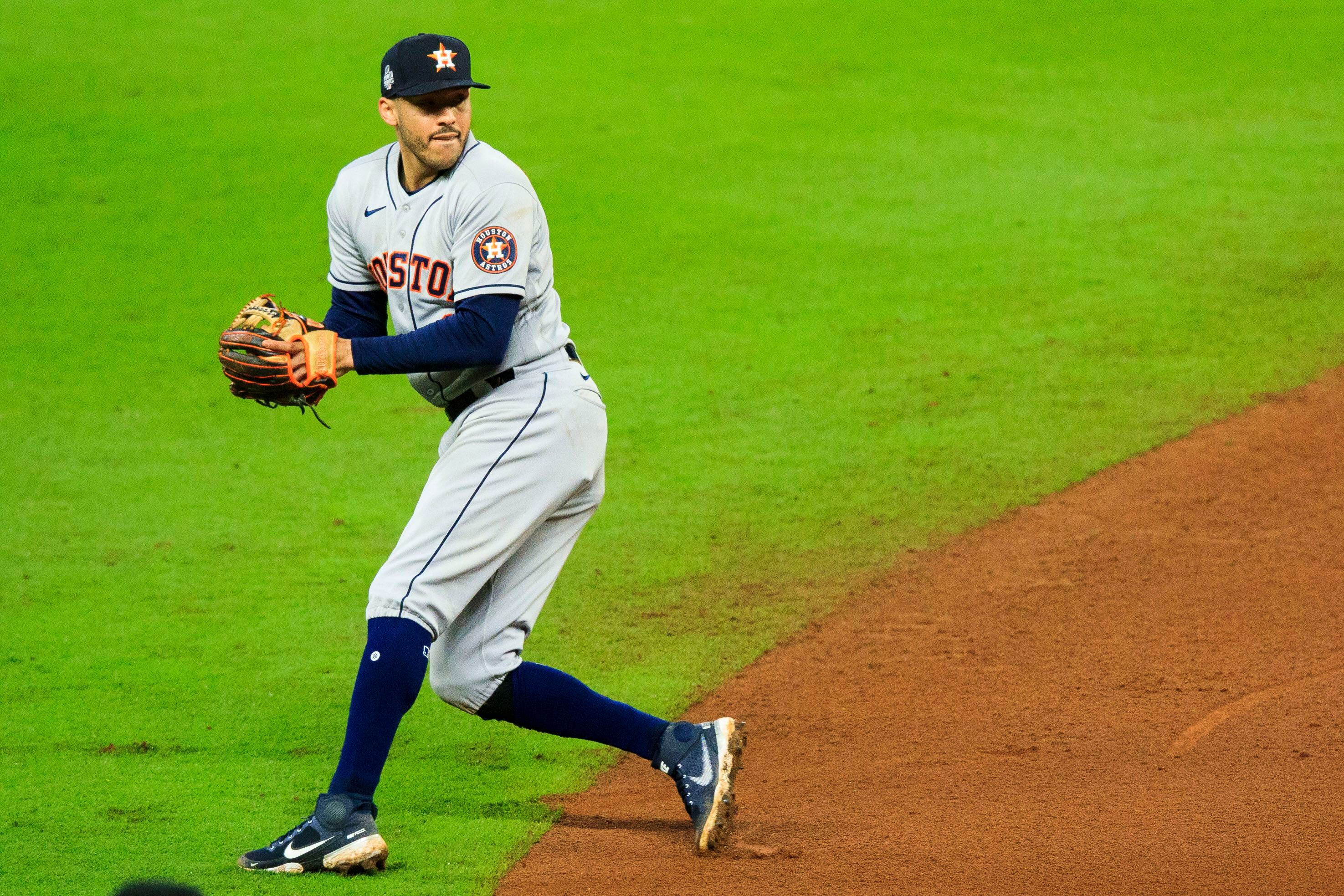 Carlos Correa's deadline day converges with opening day for Astros