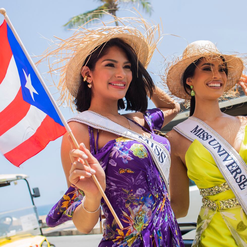 Miss Universe 2023 Sheynnis Palacios, hizo un recorrido junto a la Miss Universe Puerto Rico Karla Guilfú por varios puntos de interés del Viejo San Juan.