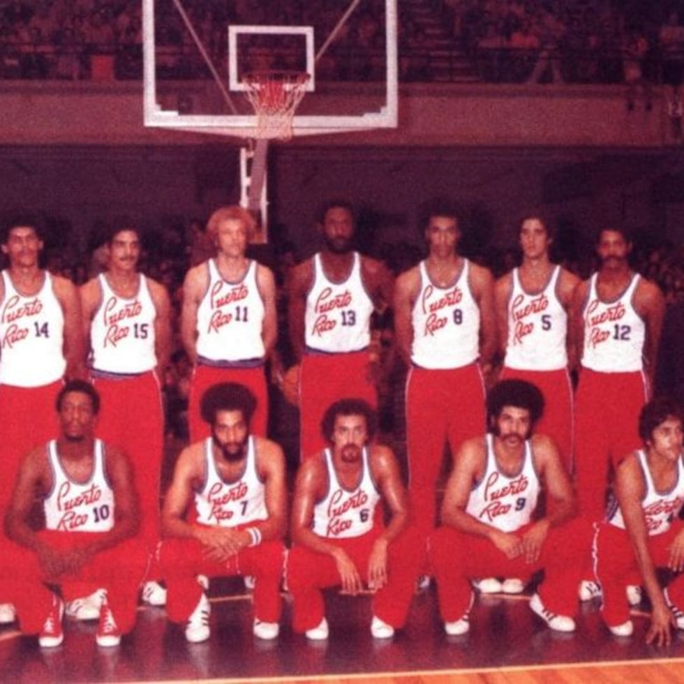 Players of the Puerto Rican National Team in the 1974 World Cup.