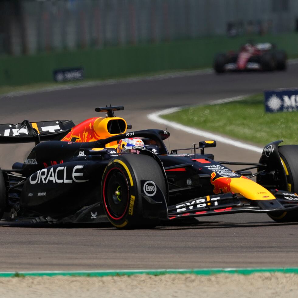 Max Verstappen, de Red Bull, viene de ganar en Imola.
