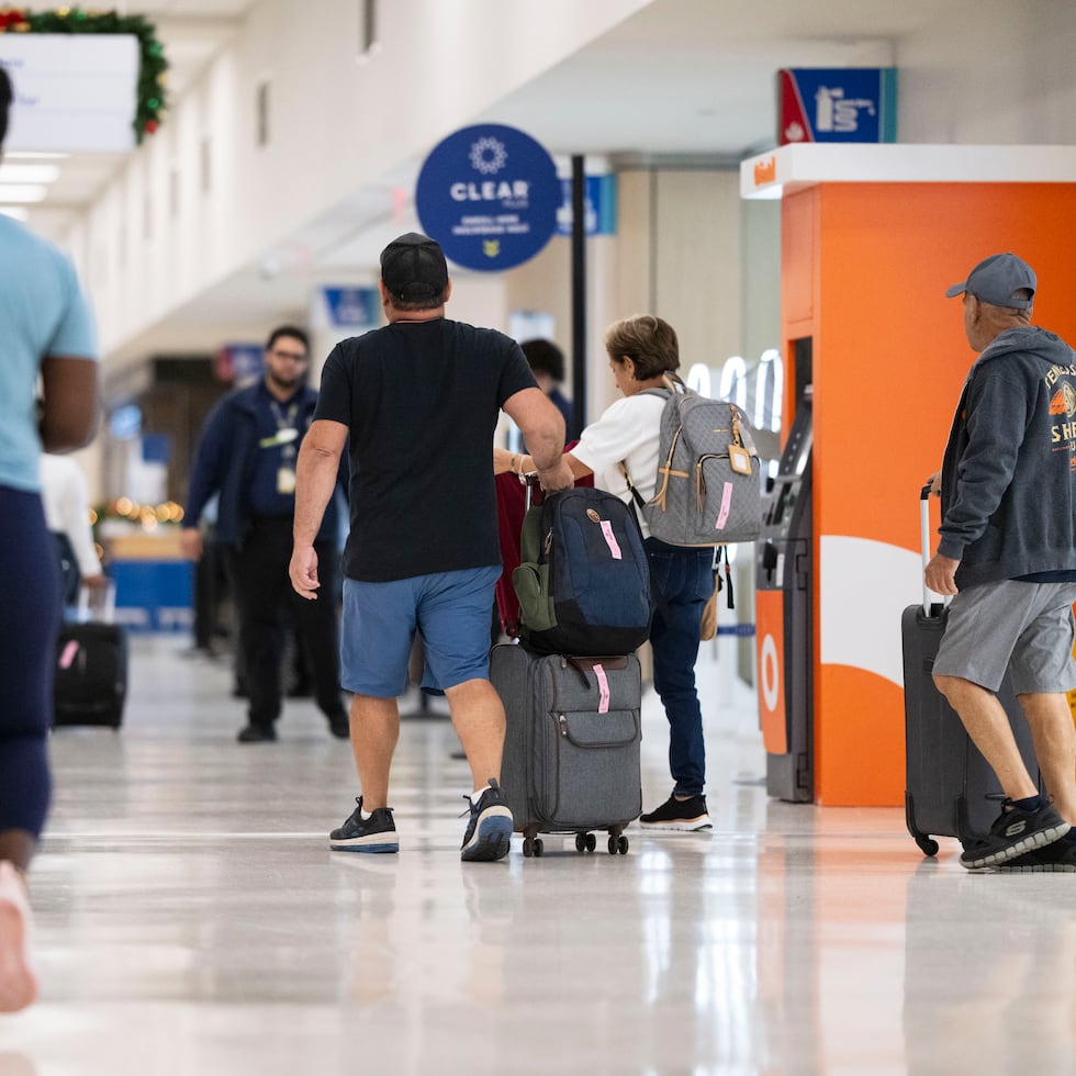 Las quejas de 2023 son “el número más alto registrado, excepto para el 2020”, explicó el DOT en un comunicado.

Aeropuerto Luis Muñoz Marín,Transportation Security Administration,TSA,