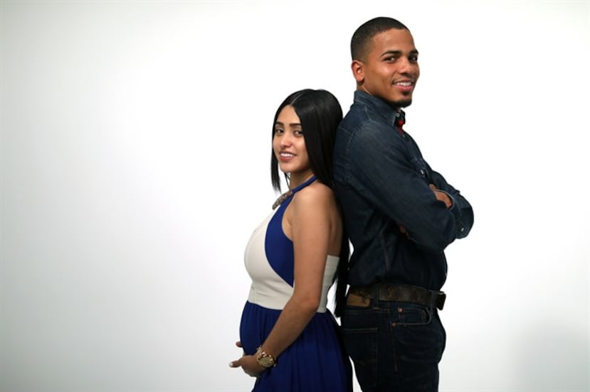 Félix Verdejo  y su pareja Eliz Santiago Sierra esperan su primera hija. (xavier.araujo@gfrmedia.com)