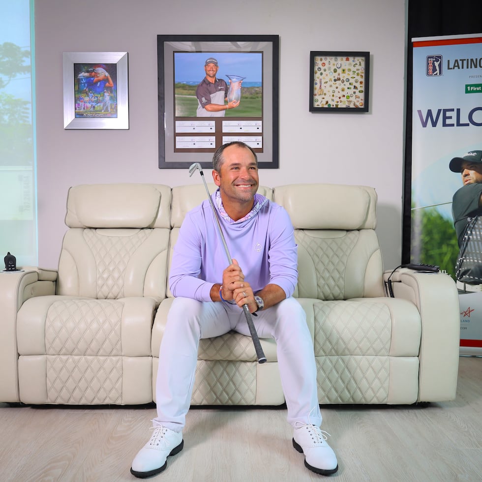 El golfista puertorriqueño Rafael “Rafa” Campos.