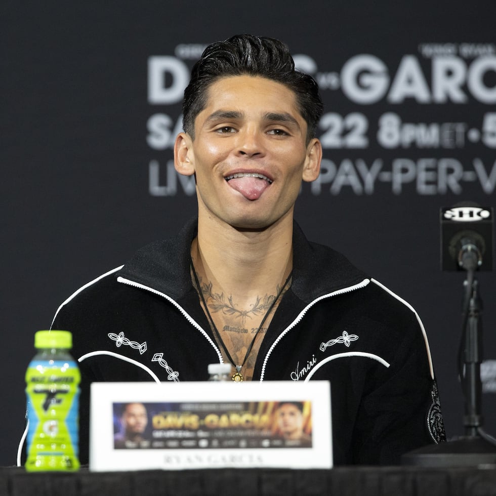 El boxeador Ryan García.