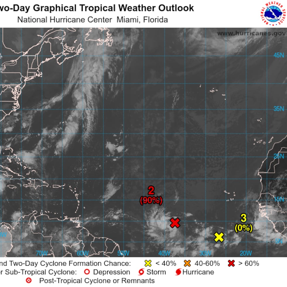 Se espera que el disturbio tropical se convierta en la tormenta tropical Beryl el viernes por la noche mientras continúa su paso hacia el oeste-noroeste a unas 20 millas por hora.
