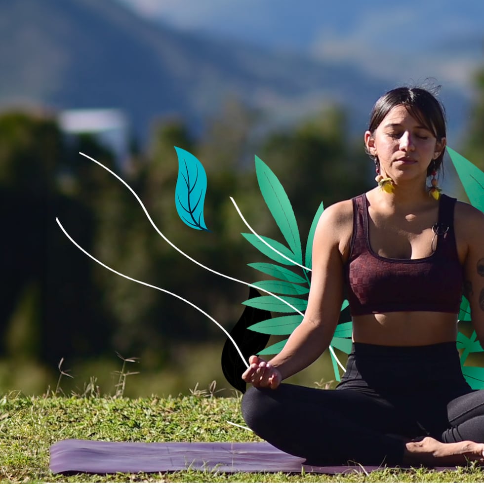 Movimientos gentiles para que logres relajarte y descansar mejor, de la mano de la instructora de yoga Jaymilli Borges.