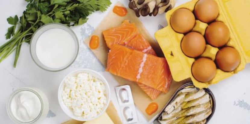 Algunos alimentos también proveen vitamina D, como los alimentos fortificados (leche y cereales para desayuno) y los peces grasos (salmón, atún, arenque, sardinas y anchoas). (Shutterstock)