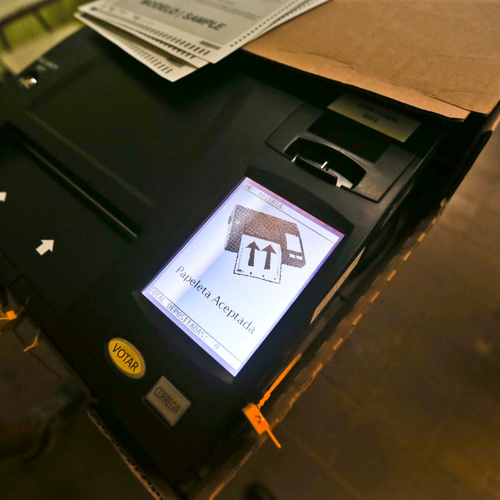 Actualmente, la CEE cuenta con 6,073 máquinas de escrutinio provistas por la empresa Dominion Voting Systems.